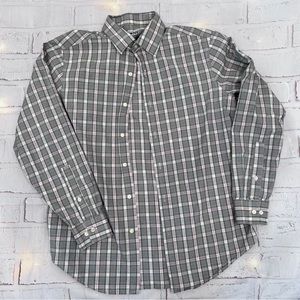 DKNY slim fit Long Sleeved Button Down Shirt Size Small